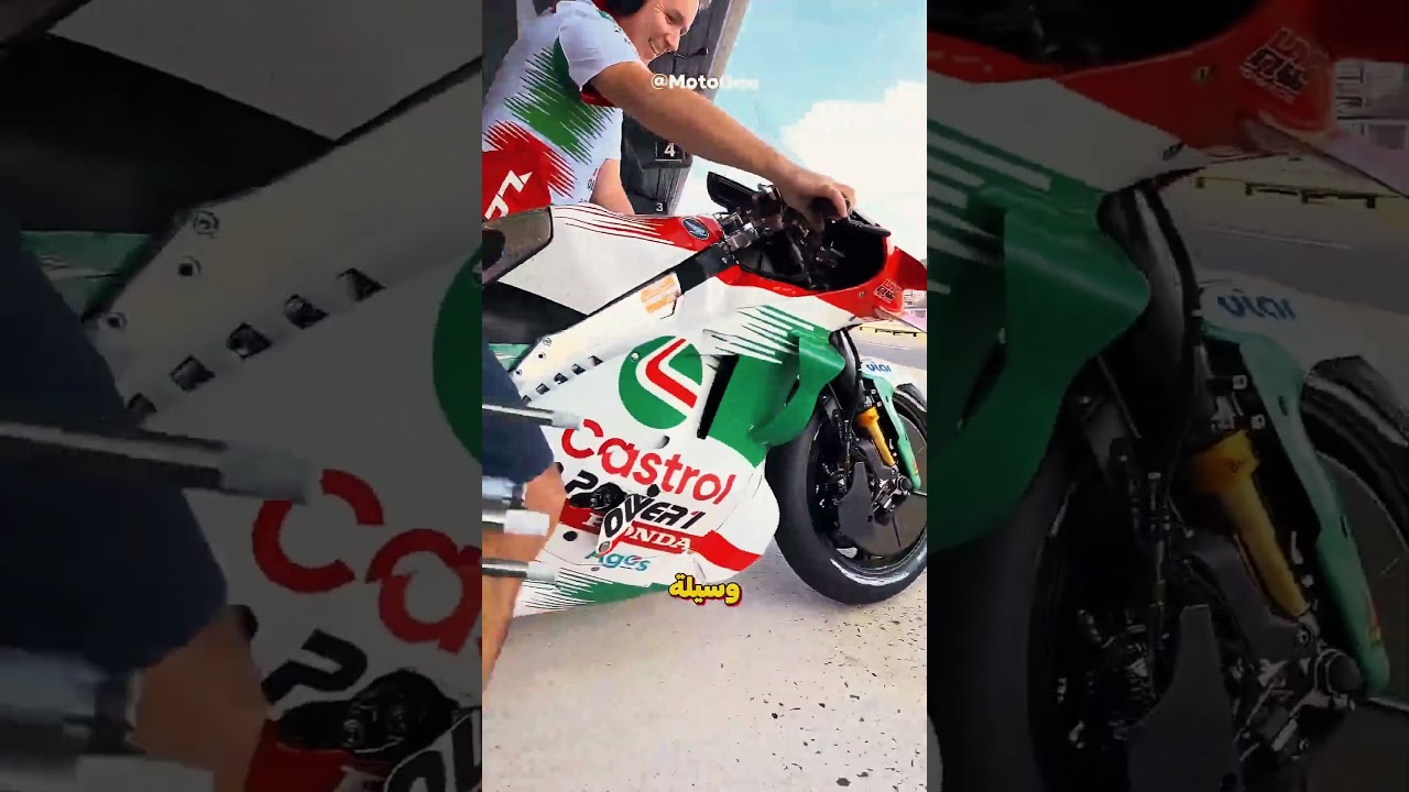 هل يمكنك قيادة دراجة موتو GP #shorts