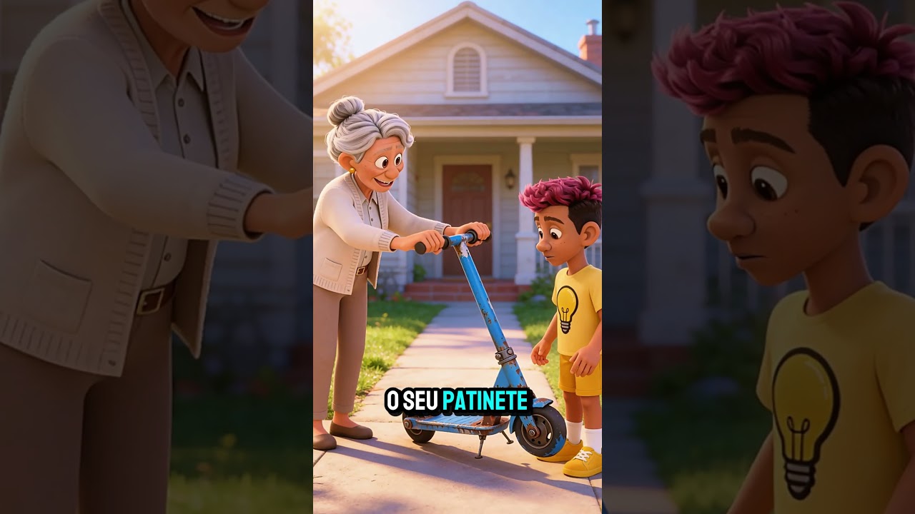 Leozinn 077💡Reclamou Do Patinete Para a Vovó!😱