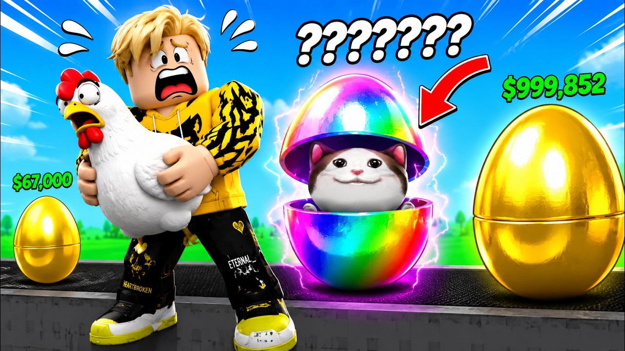 تحدى ضد صديقى البسة مين صاحب اكبر مصنع بيض ولكن انتصر عليا ..! 🥚😹