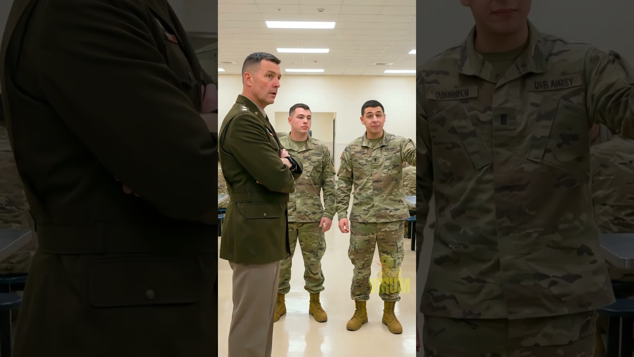 Officer Brings Cake And Family To Lonely Soldier #shorts #cake #love