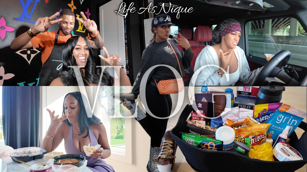DID I MOVE? FALL CAMP BASKET + NEW HAIRSTYLIST + TRYING AFRICAN FOOD+ COOKING + MORE !