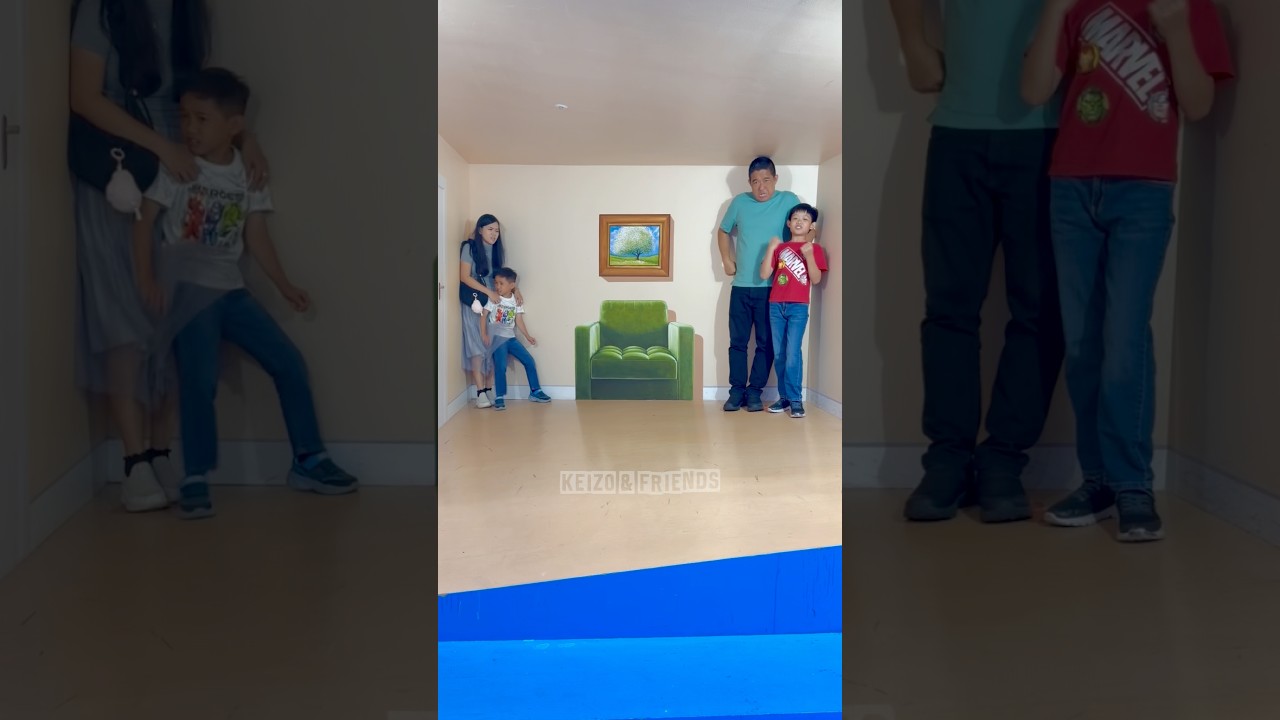 Adu siapa yang lebih tinggi yakin papi menang⁉️