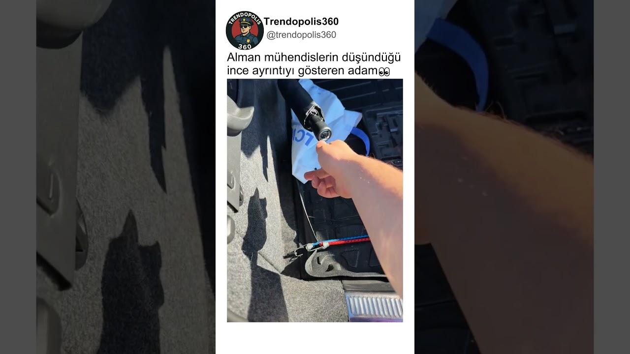 İnce Düşünen Alman Mühendisliğini Gösteren Adam🤔