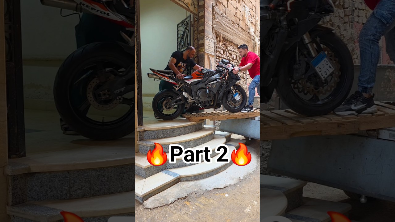 تحدي إحياء الموتسكل من جديد الجزء الثاني  Part 2 #bikelife #bike #honda #cbr1000rr #followers