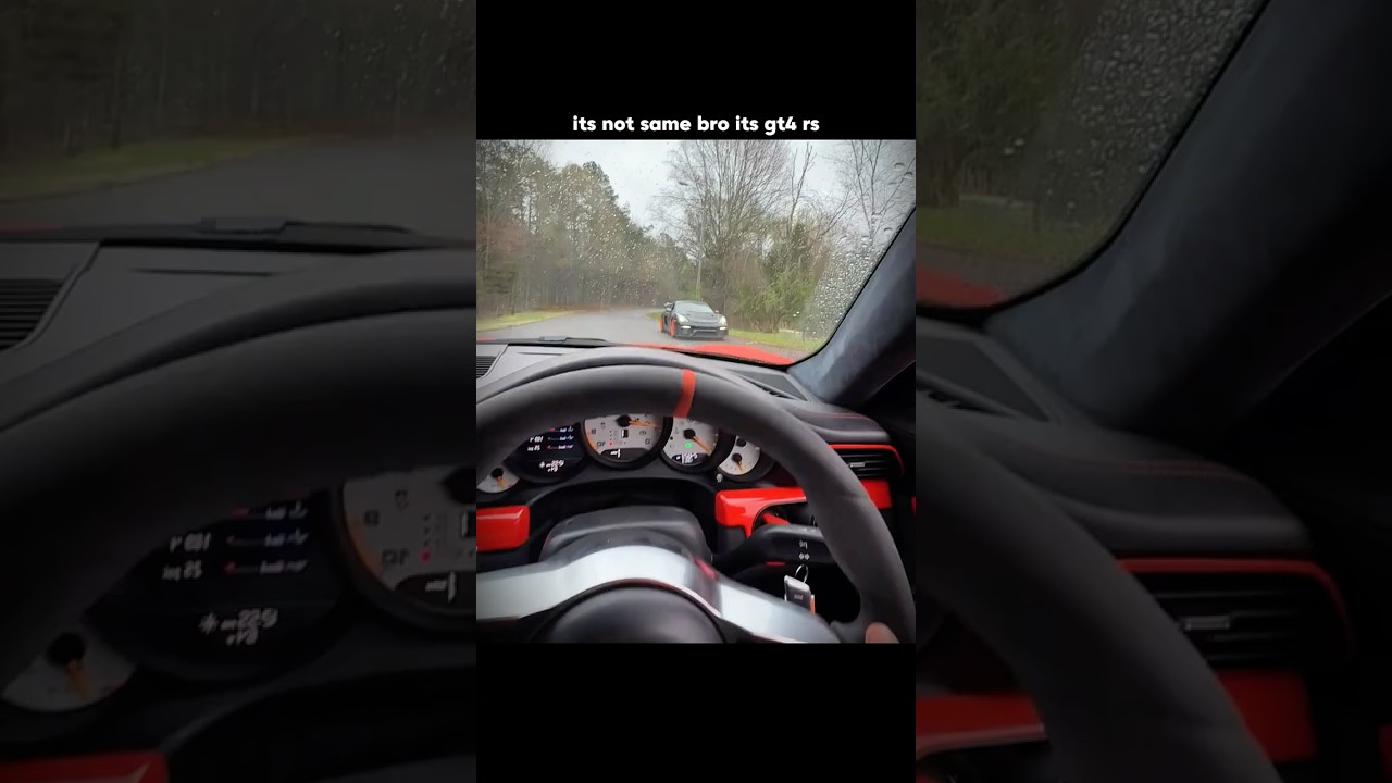 its not the same car bro its gt4 rs 💀