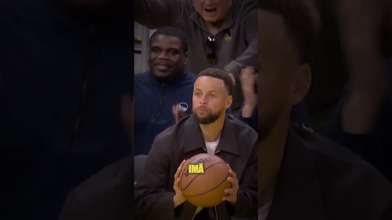 A bola sempre PROCURA o Steph 😂😂  #nba #basketball #curry