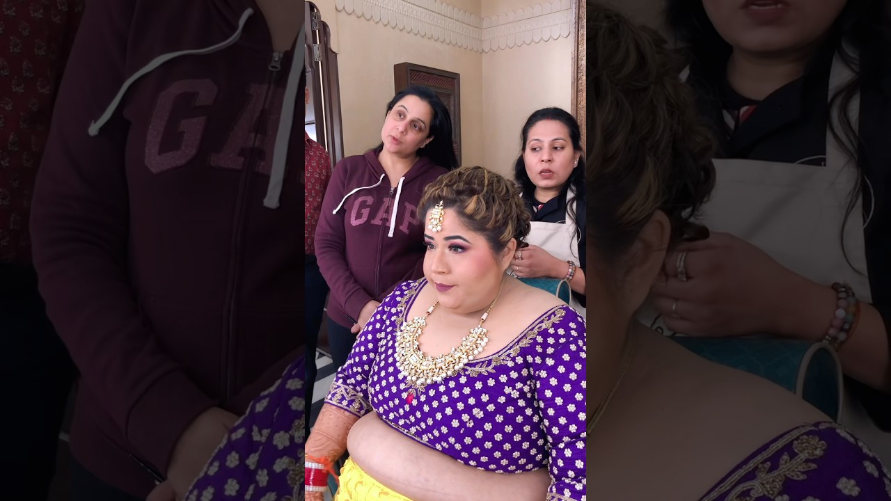 Pretty Purple Bride 💜 Parul Garg