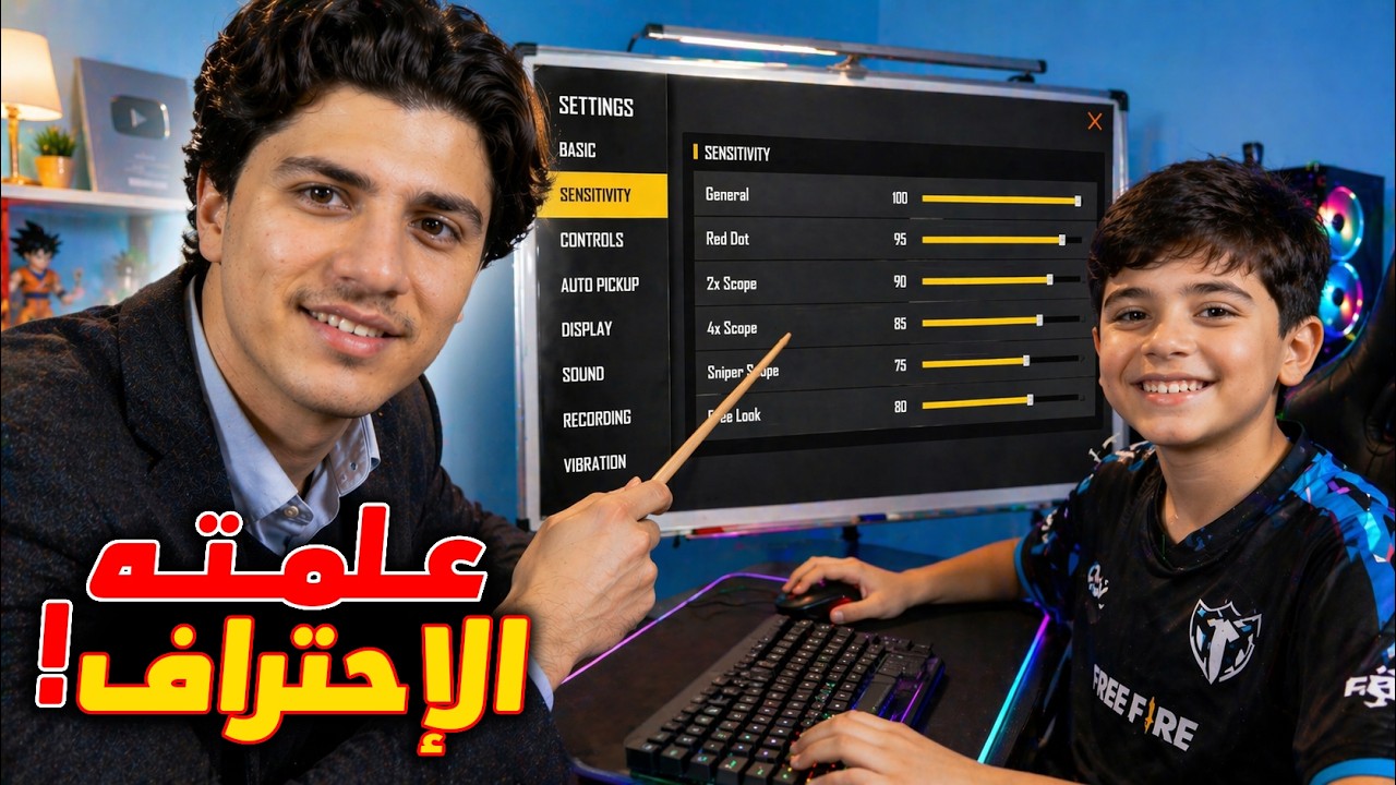 حولت طفل عمره 6 سنوات إلى لاعب PC محترف! 😳