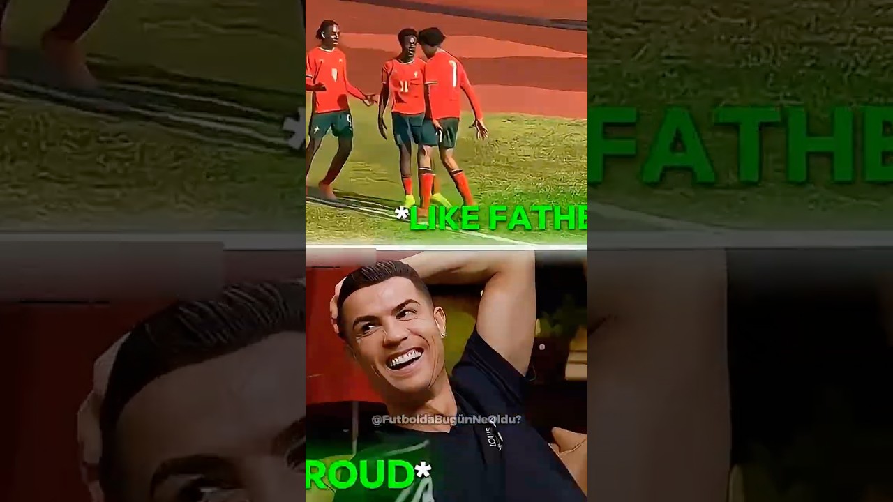 Ronaldo Jr Zamanla Ronaldo'dan Öğrendi   🥶😳