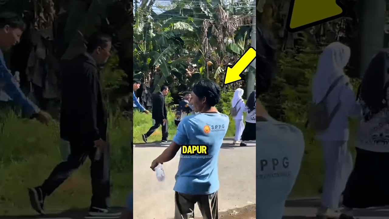 Niat Cosplay Karyawan MBG, Siswa Ini Malah Ditarik Kerja! 😆