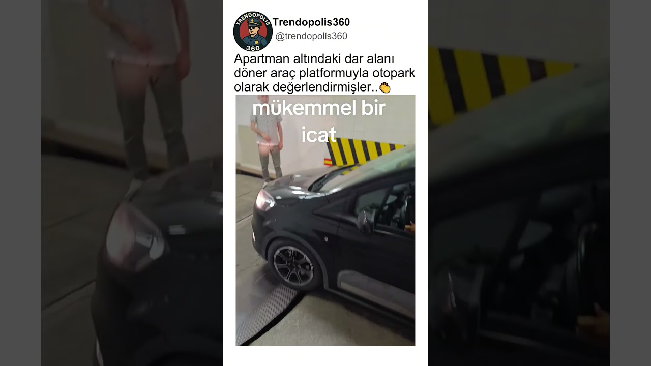 Basit Bir Araba Platformuyla Otopark Sorununu Çözmek..🤔🧠