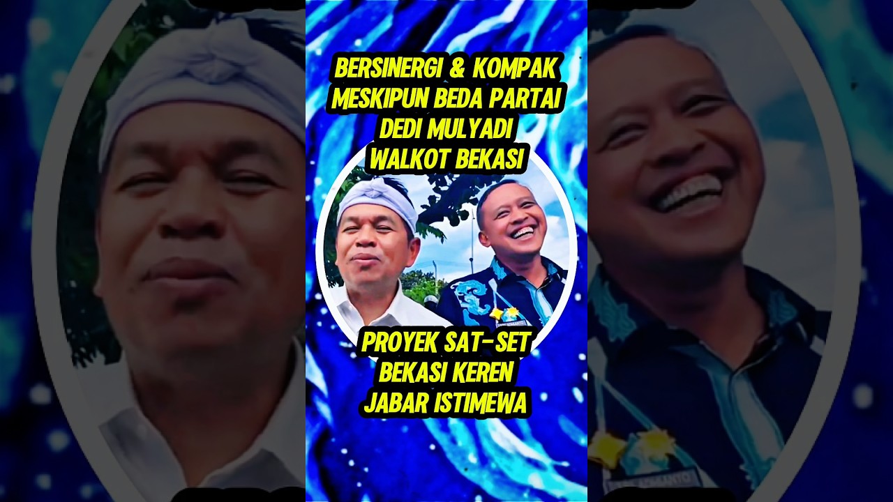 FLY OVER BULAK KAPAL DEDI MULYADI & WALKOT BEKASI KOMPAK BERSINERGI 🔥