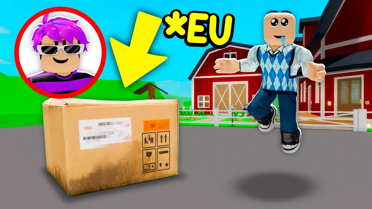 ESPIONEI MEU AMIGO sendo UMA CAIXA! (Brookhaven)