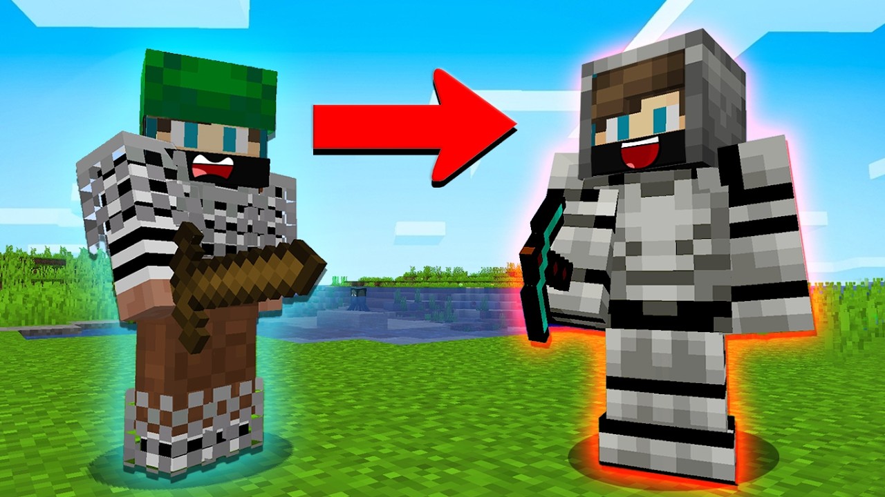 ماين كرافت لايف ستيل الحرامية #2 : جبت دروع اقوى من النذرايت بسهولة !!؟ 😱🔥