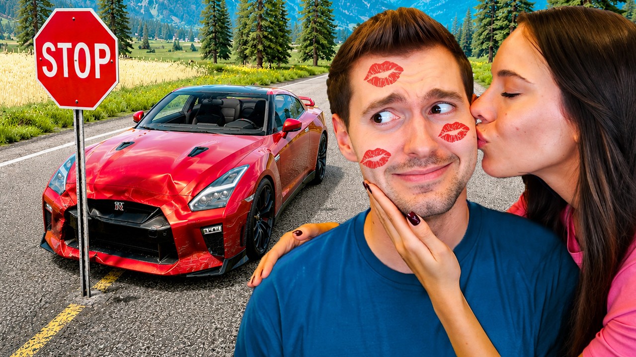 A CADA BATIDA... UM BEIJO no BeamNG Drive!