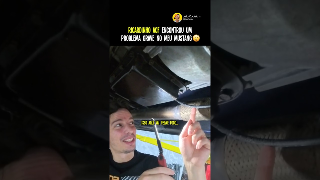 Meu MUSTANG vai pegar FOGO