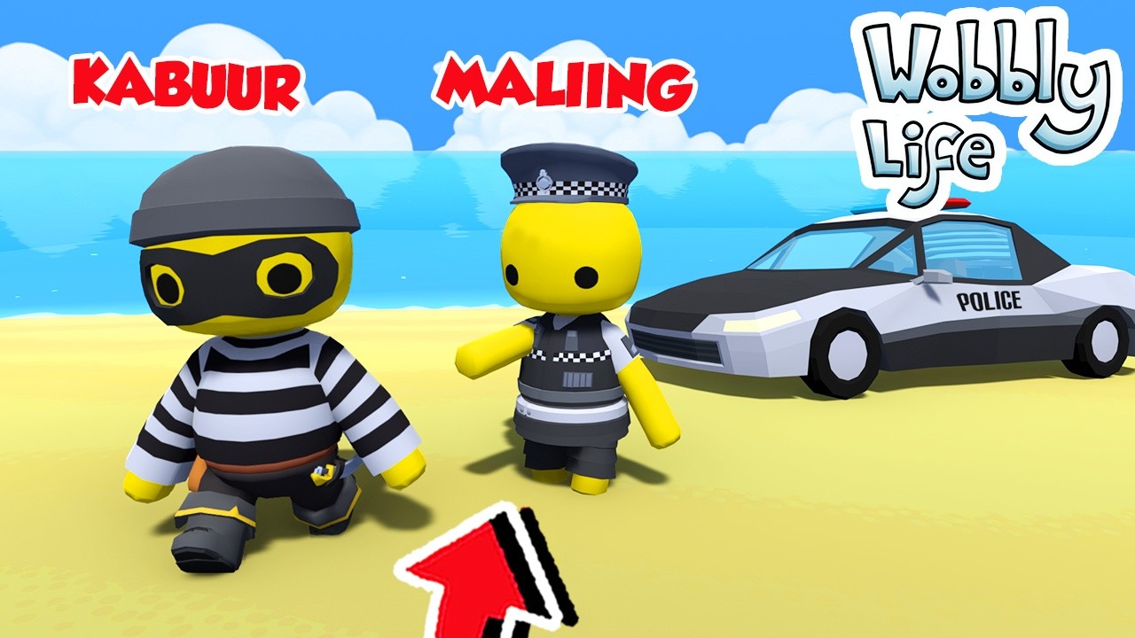 KITA MAIN POLISI MALING DI WOBBLY LIFE!!!