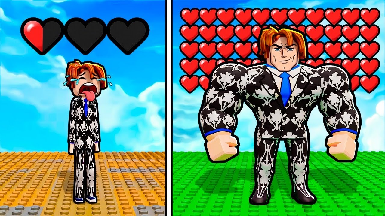 A CADA CORAÇÃO FICO MAIS FORTE NO ROBLOX