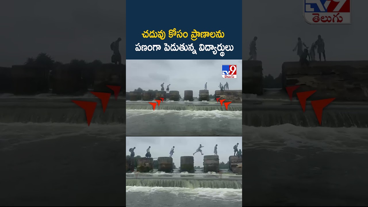 చదువు కోసం ప్రాణాలను ....పణంగా పెడుతున్న విద్యార్థులు - TV9
