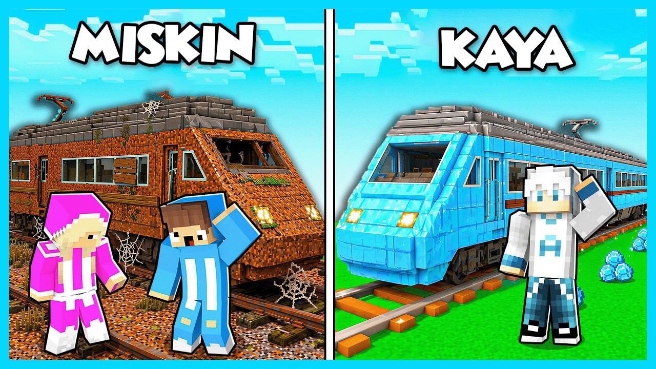 MIPAN & ZUZUZU BELI KERETA MISKIN VS KERETA KAYA DI MINECRAFT!