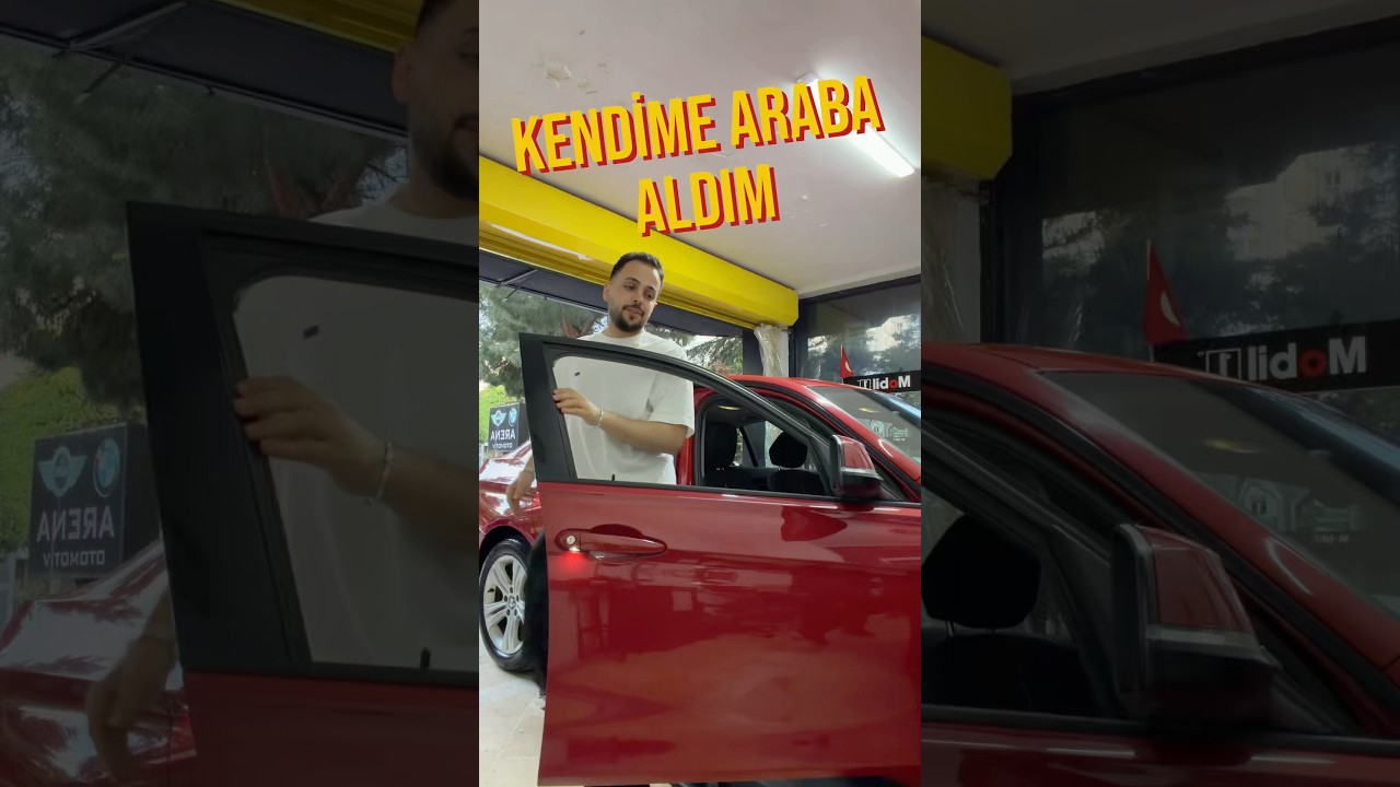 kendime araba aldım