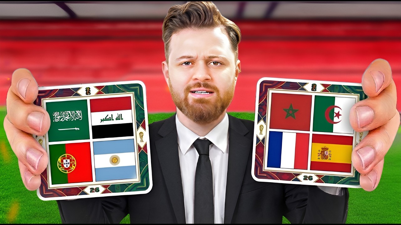 كأس العالم 2026 ولكن مجموعات عشوائية 🎲