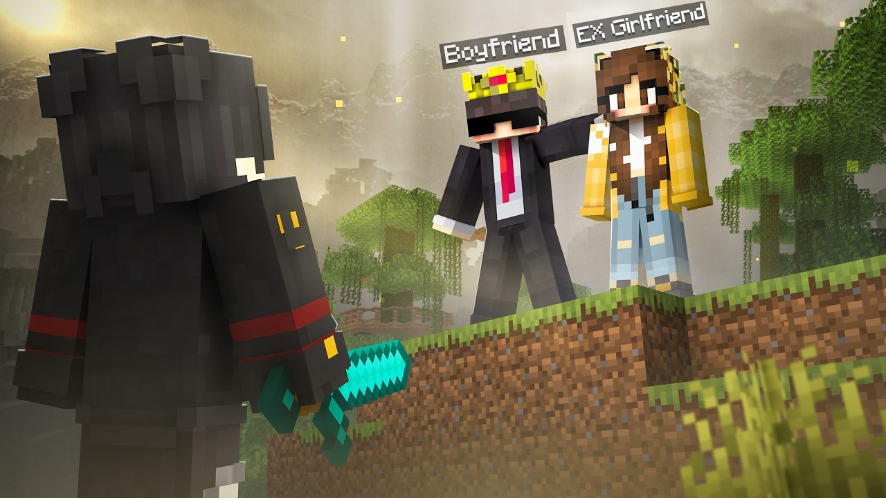 I Joined My X Girlfriend's Minecraft SMP