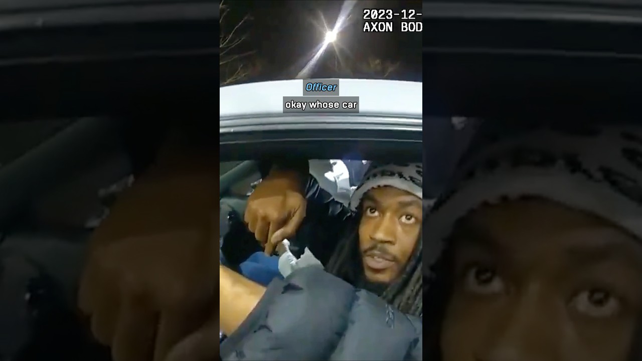 Driver Learns His “Custom” Hellcat is Stolen 😳 #bodycam #cops #police #lawenforcement #hellcat