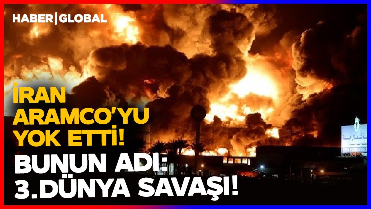 İran Düğmeye Bastı! Aramco'yu Yaktı Geçti! Balistik Füzeler Devrede Petrol Üssü Yok Edildi!