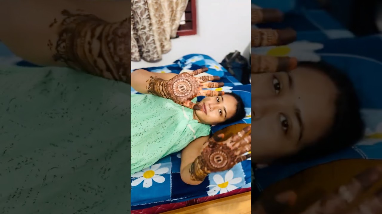 വളകാപ്പ് മെഹന്തി 😍 #youtubeshorts #comedy #trolllife #sstrolls #minivlog #malayalam #pregnancy