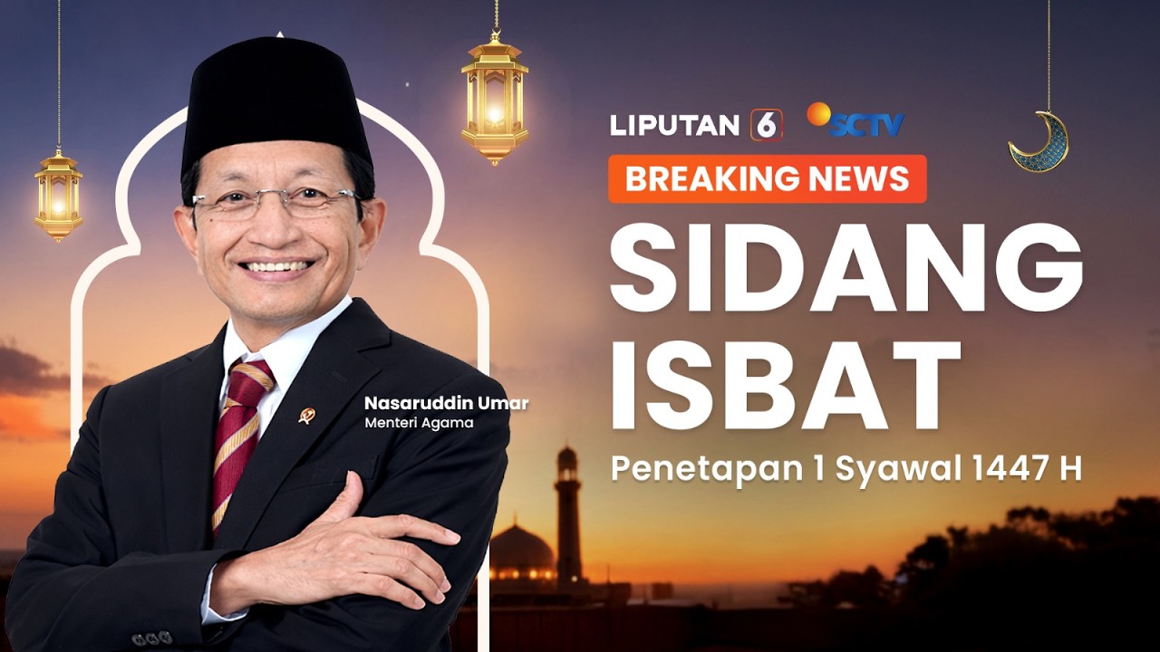 🔴BREAKING NEWS | Sidang Isbat Penetapan 1 Syawal 1447 H