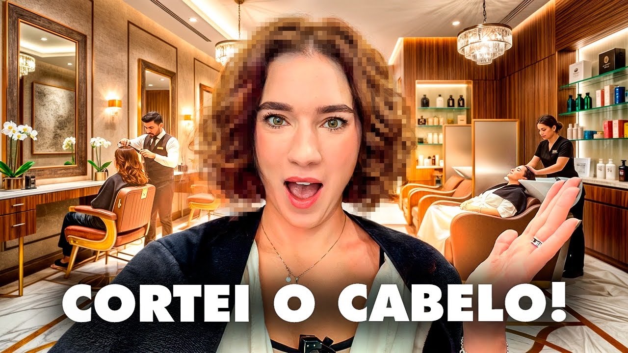 PRIMEIRA VEZ CORTANDO O CABELO DEPOIS DE RASPAR! 