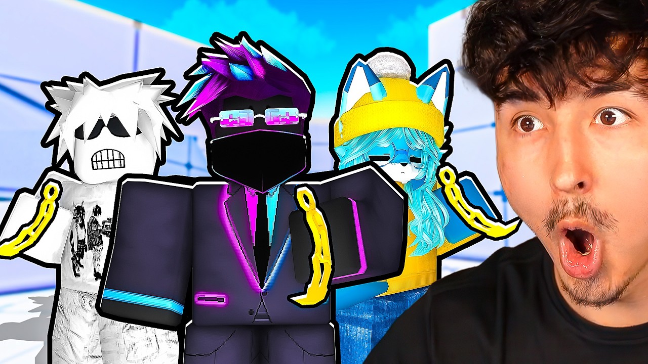 I played with THE #1 KNIFE YOUTUBERS in Roblox Rivals!