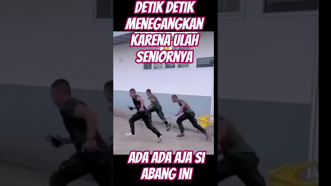 #ngakak##kocak#lucu#  si Abang ada ada saja bikin panik yuniornya yg lagi piket