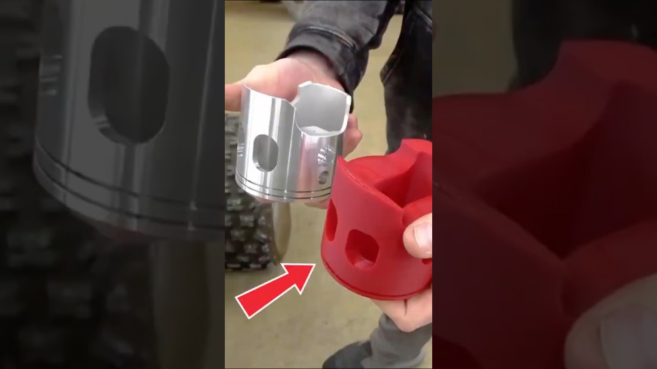 ini yang terjadi jika piston terbuat dari plastik