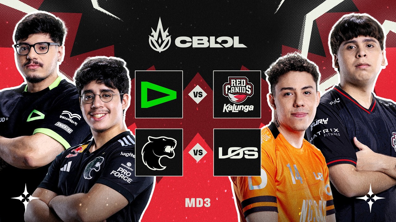 LOUD x RED | FUR x LOS | CBLOL 2026 - 1ª Etapa | Fase Regular - Dia 1