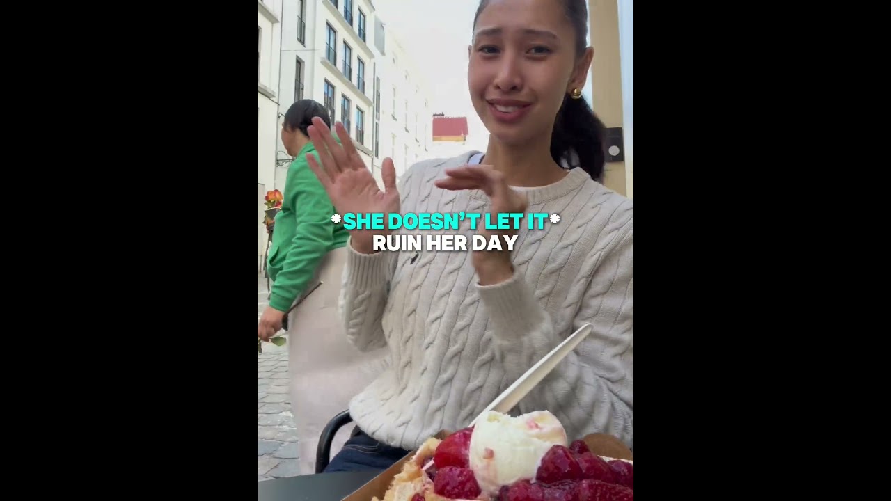 She chose peace 😌