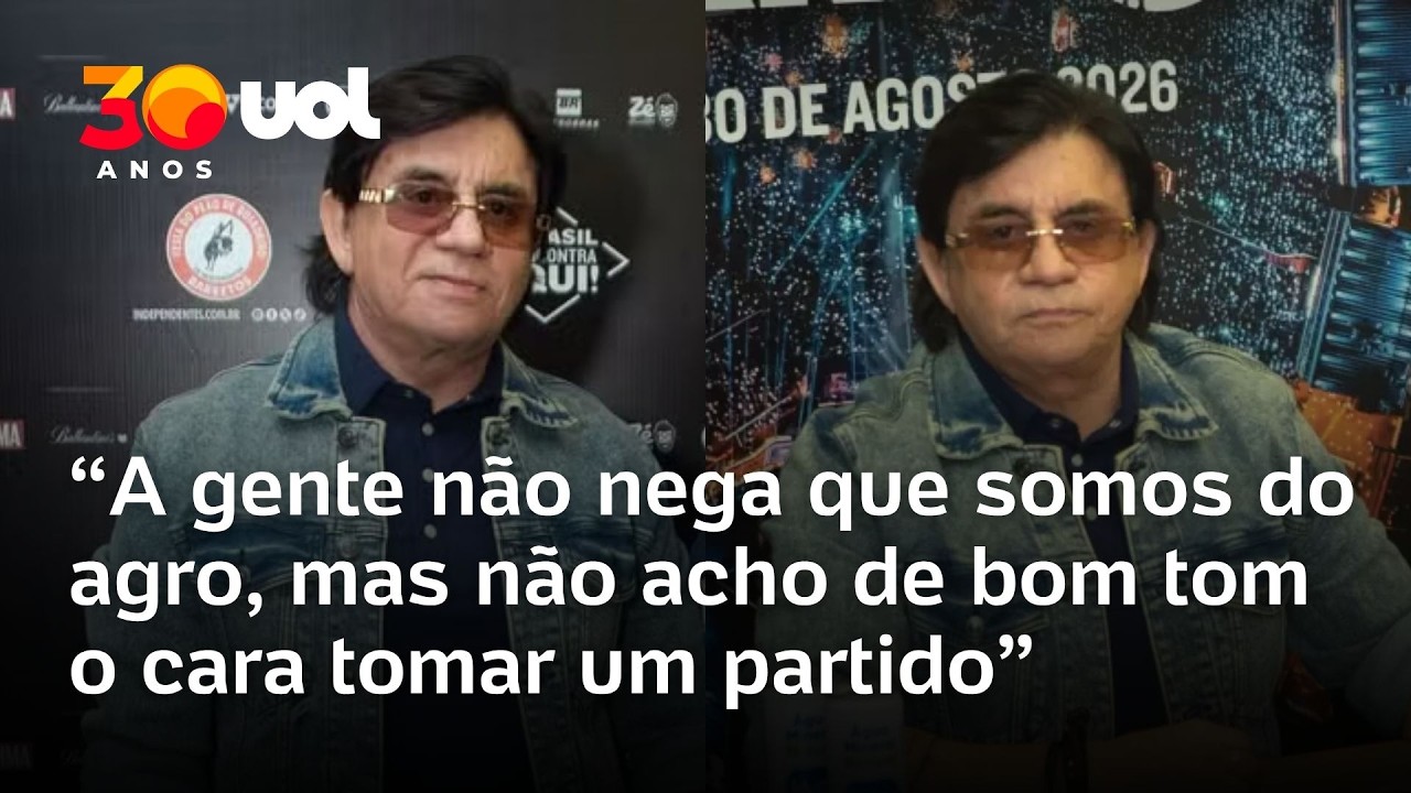 Após apoio a Bolsonaro em 2022, Chitãozinho diz que artista não deve tomar partido político; vídeo