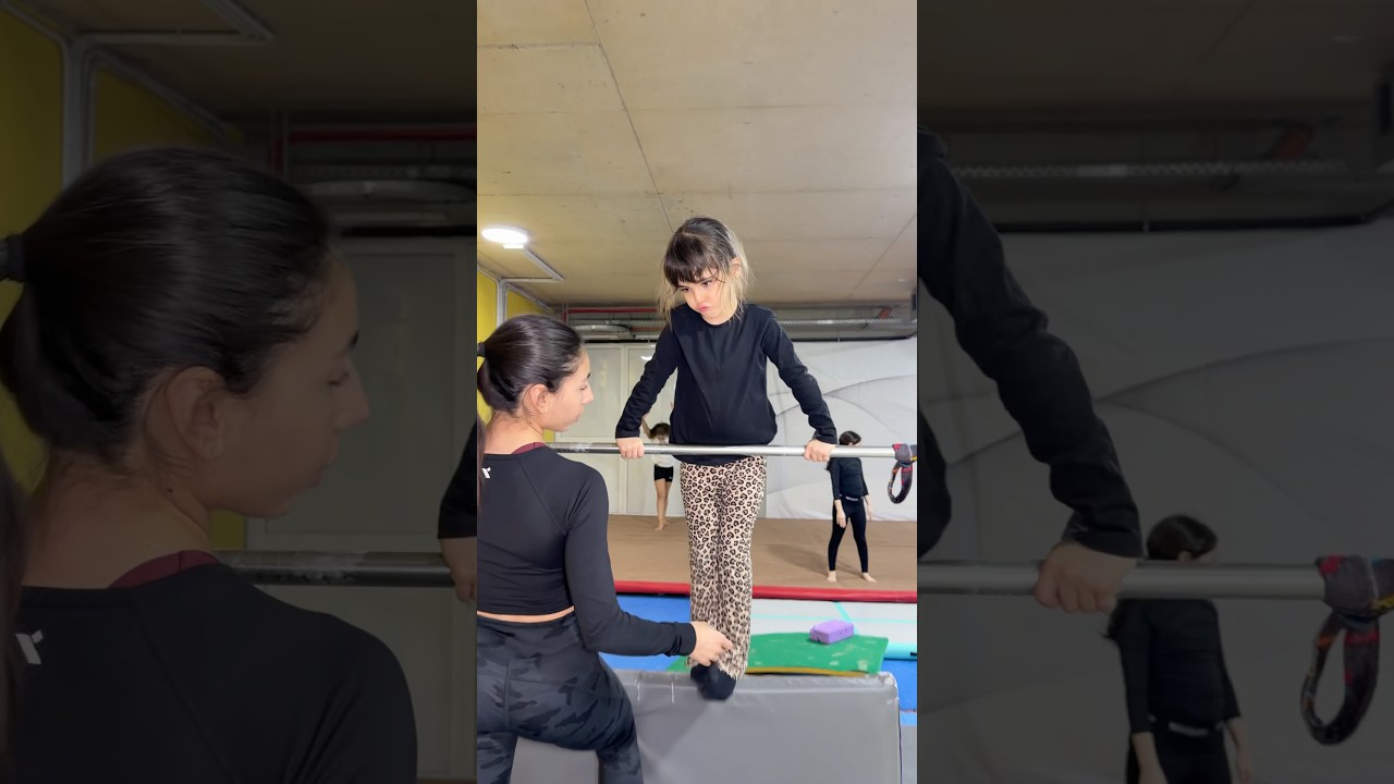 لما تكون بنتك بطلة العالم بالجمباز 💪 #viral