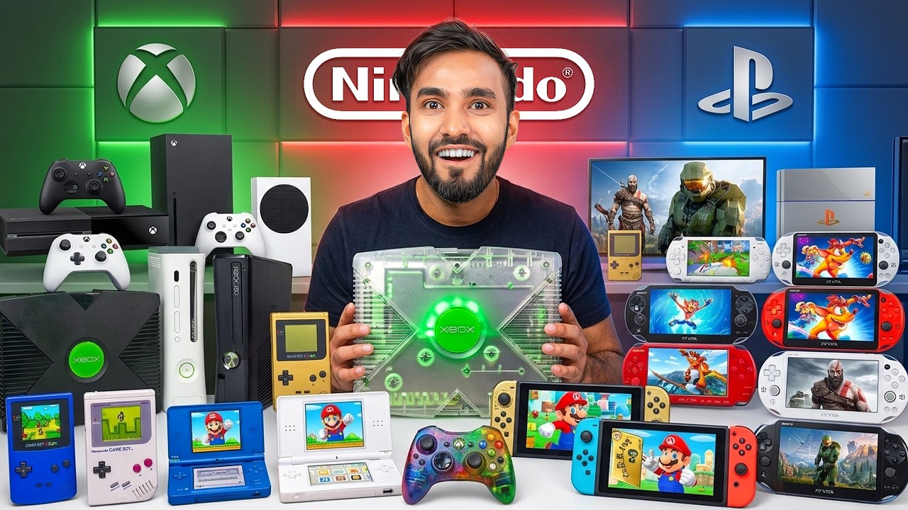MY GAMING CONSOLE COLLECTION