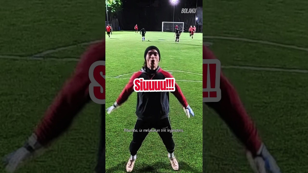 Dari Kiper Jadi Penyelamat Tim! ⚽ #footballshorts #football