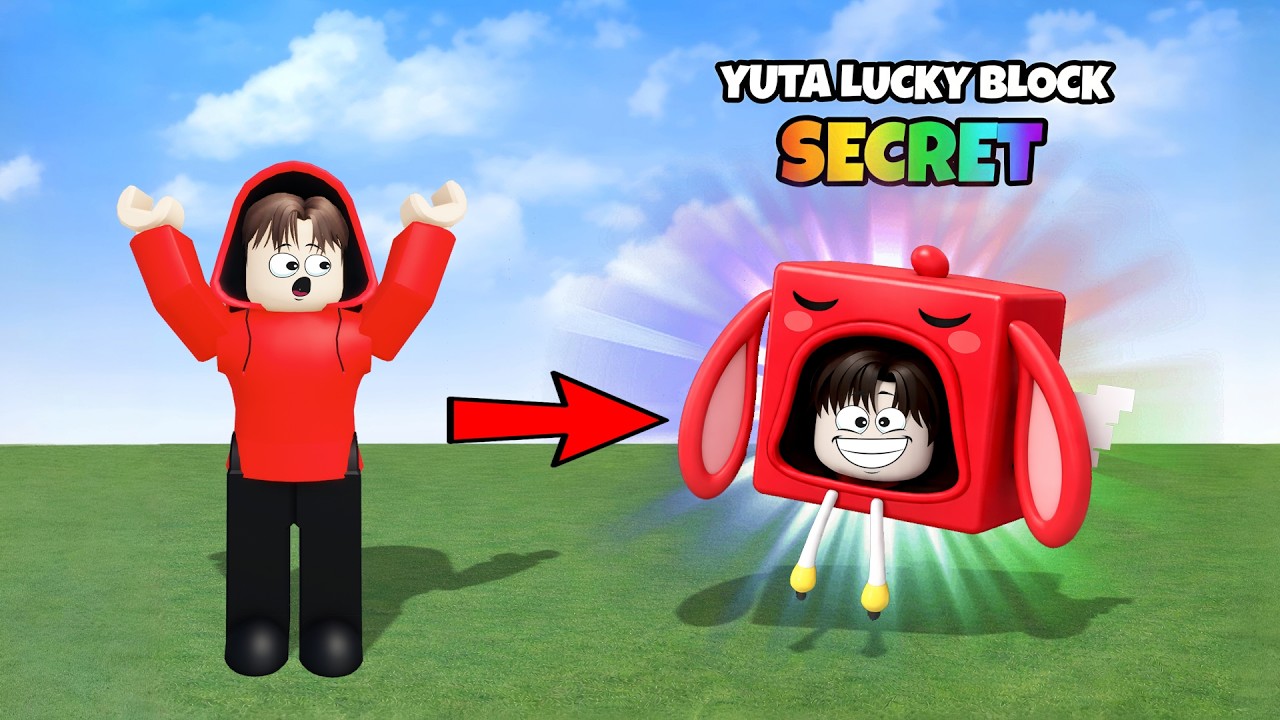 Kepala Yuta, Mio Dan Baby Celine Berubah Jadi Lucky Block Paling Mahal || ROBLOX