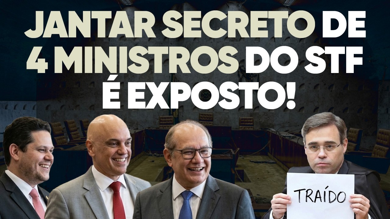 🚨 Veja FLAGRA 4 ministros do STF traindo Mendonça com Lula e Alcolumbre!