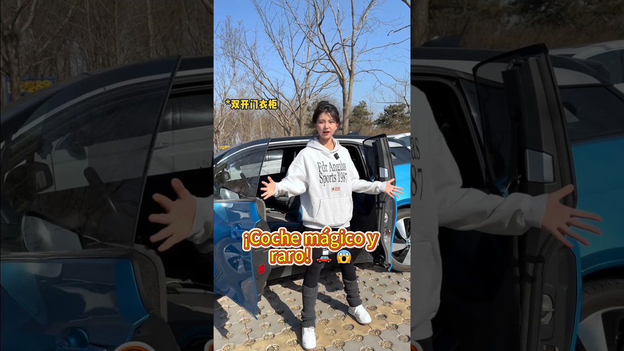 ¿Has visto un coche tan mágico y raro 😱🚗 ¡Te deja boquiabierto!