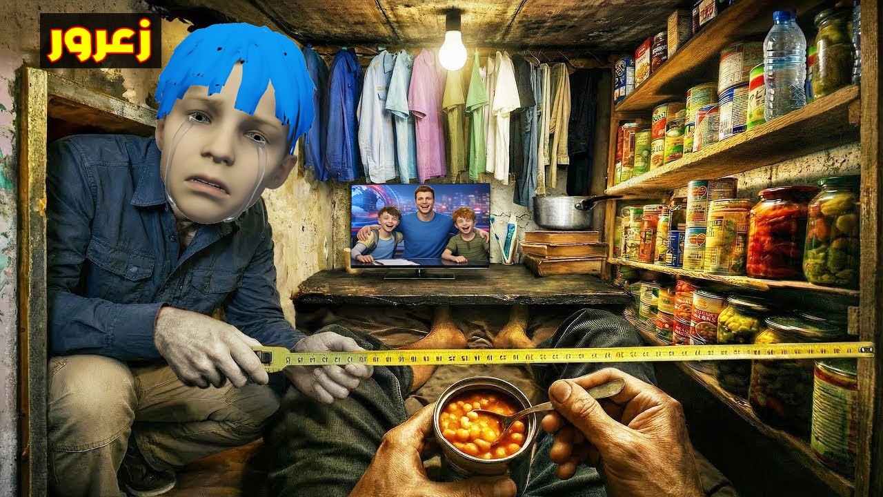 فلم قراند : زعرور يعيش في اصغر منزل فقير في العالم لمدة 24 ساعة 🔥😂