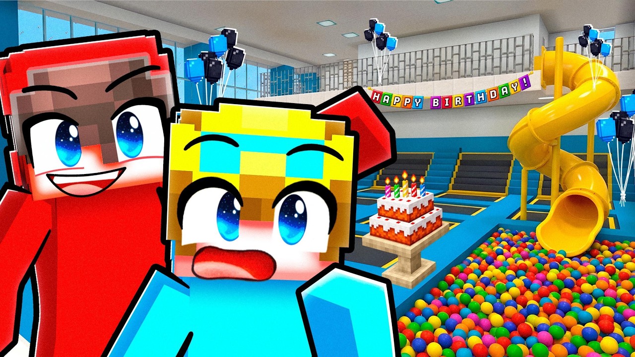 Surprising Nico with DREAM BIRTHDAY! (Minecraft)