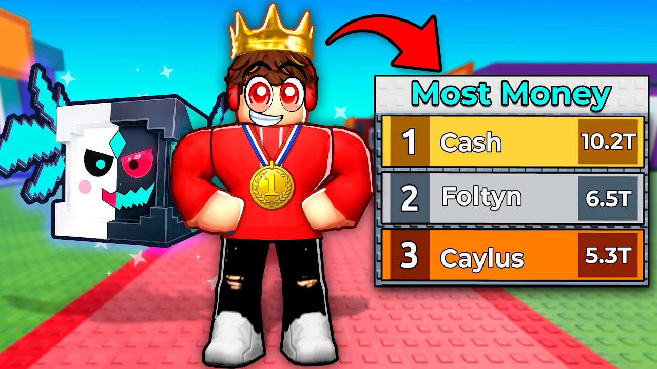 I Got TOP LEADERBOARD in Be a Lucky Block!