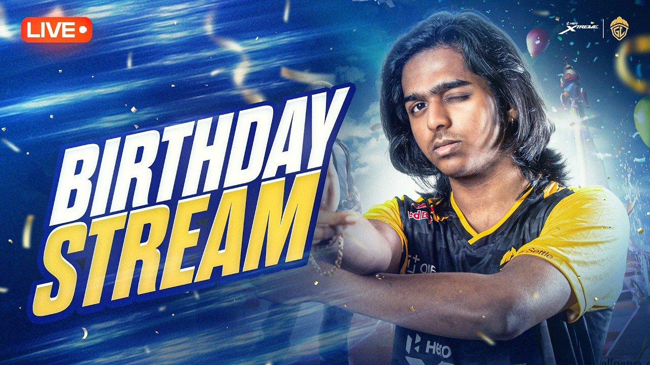 BIRTHDAY SPECIAL LIVESTREAM | BGMI | SPOWER GAMING |