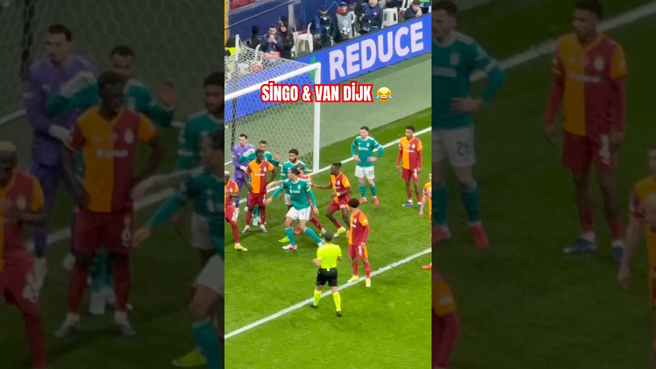 😂👏Singo Van Dijk’a Resmen Yapıştı!