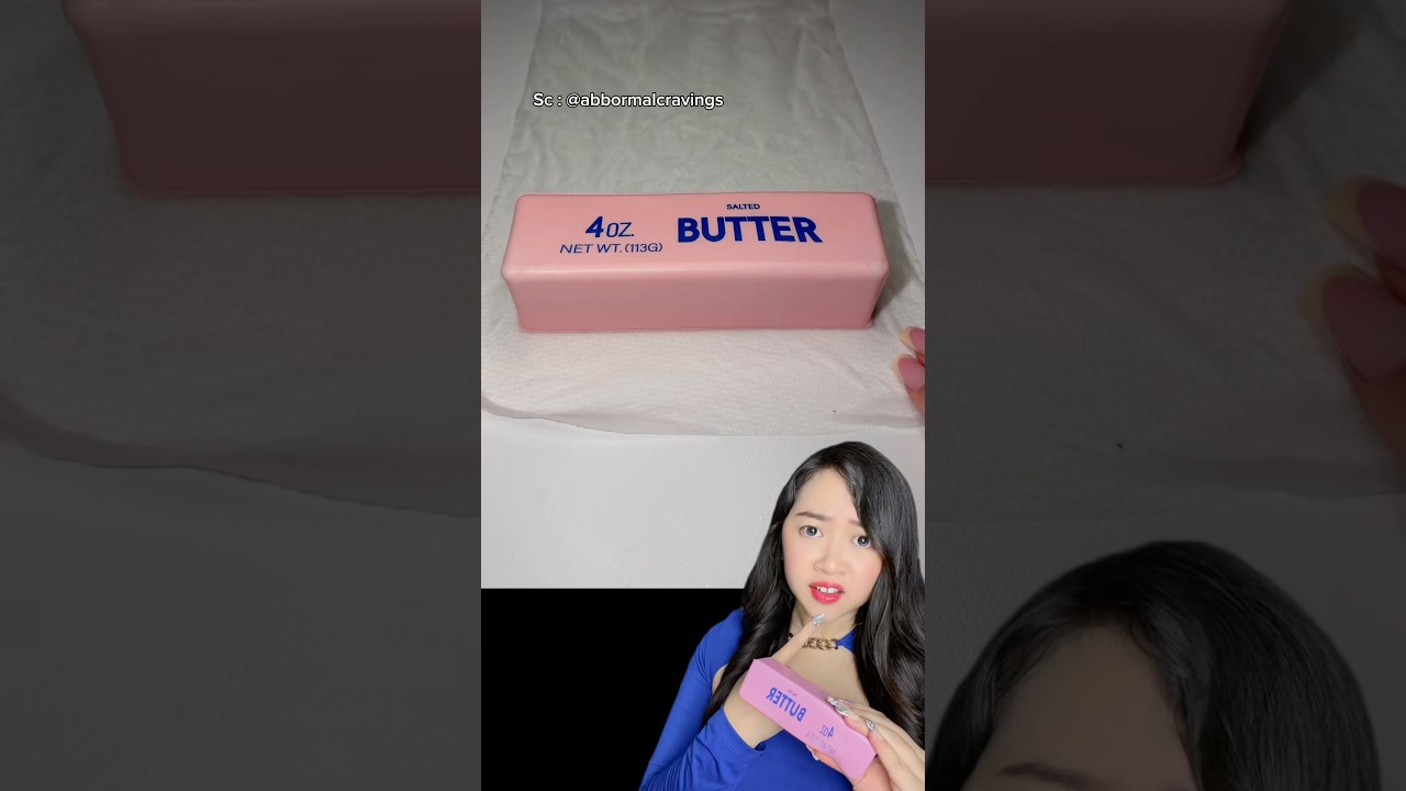 SQUISHY BUTTER + TISSUE BASAH JADI KRIUK?!?! 😱😱😱 | Klara Tania #shorts